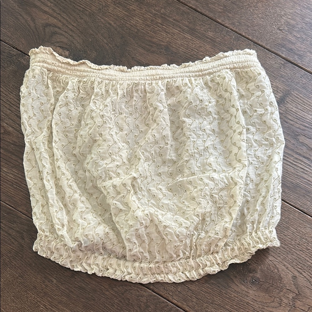 Ramy Brook Cream Textured Women's Top